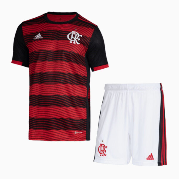 Flamengo 2022 Home Adult Jersey And Shorts Kit