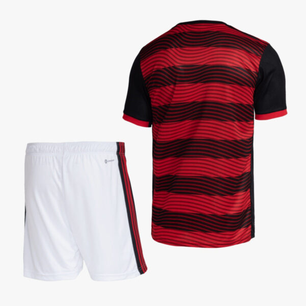 Flamengo 2022 Home Adult Jersey And Shorts Kit - Image 2