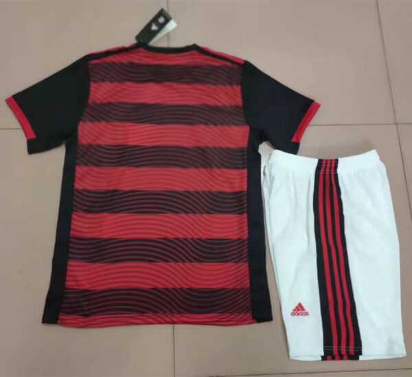 Flamengo 2022 Home Adult Jersey And Shorts Kit - Image 7