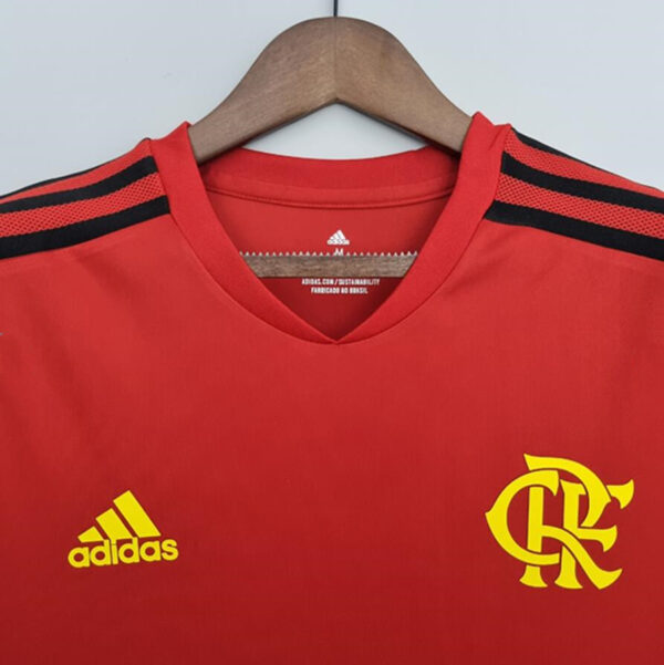 Flamengo 2022/23 Training Jersey Red - Image 4