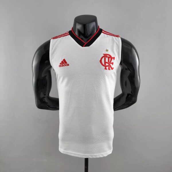 Flamengo 2022/23 Tank Top White - Image 6
