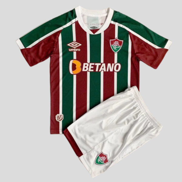 Fluminense 2022 Home Adult Jersey And Shorts Kit - Image 3