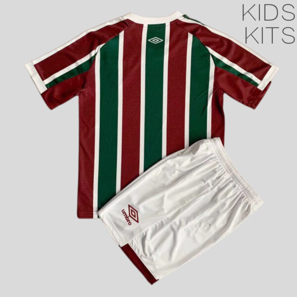 Fluminense 2022 Home Kids Jersey And Shorts Kit - Image 4