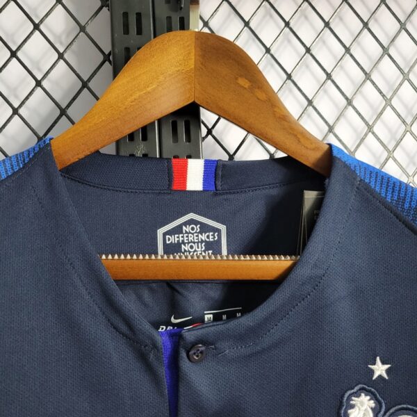 France 18/19 Home Retro Jersey - Image 5