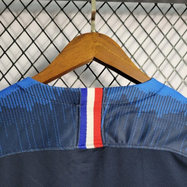 France 18/19 Home Retro Jersey - Image 6