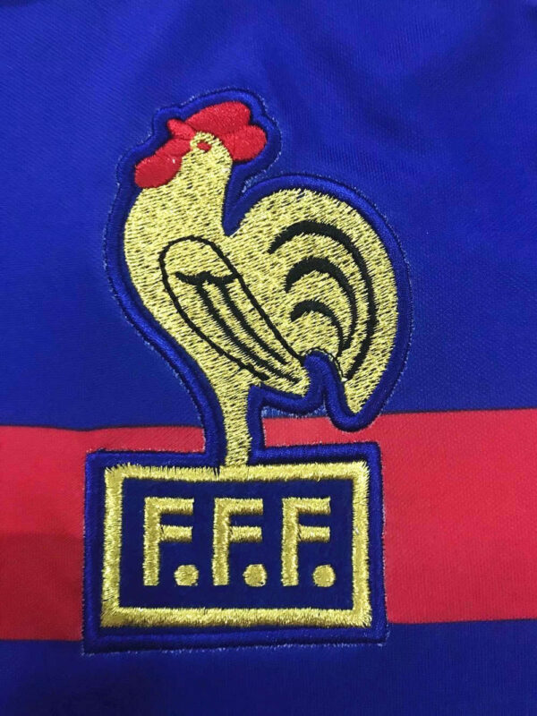 France 1984 Home Retro Jersey - Image 3