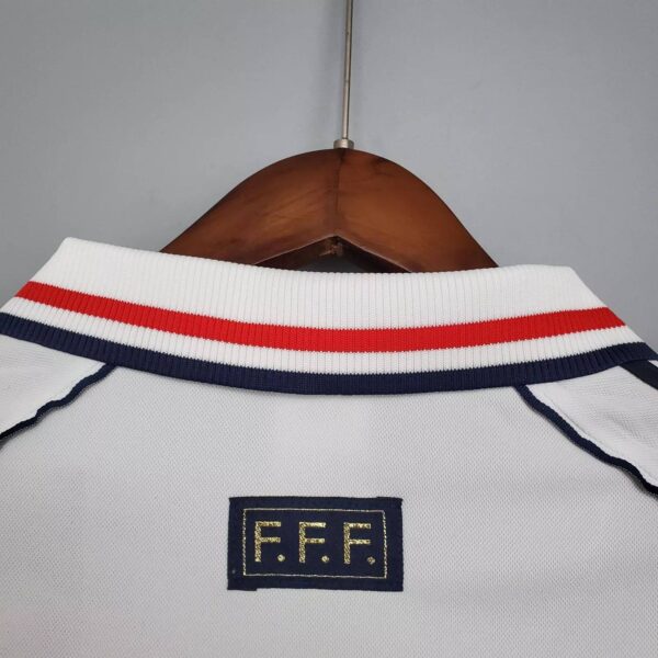 France 1998 Away Retro Jersey - Image 5