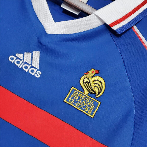 France 1998 Home Retro Jersey - Image 3
