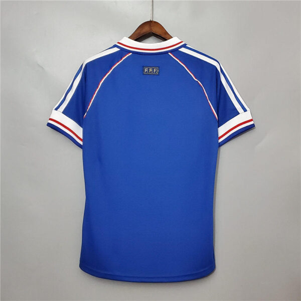 France 1998 Home Retro Jersey - Image 4