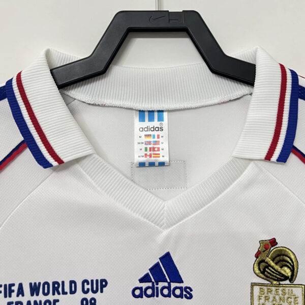 France 1998 World Cup Away Retro Jersey - Image 2