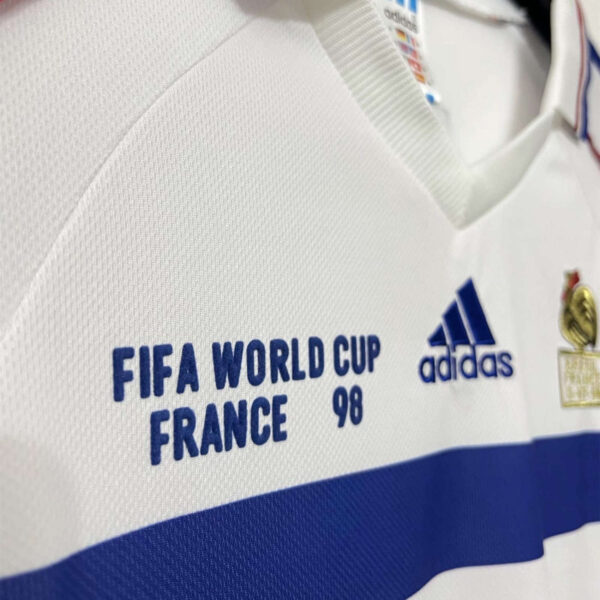 France 1998 World Cup Away Retro Jersey - Image 3