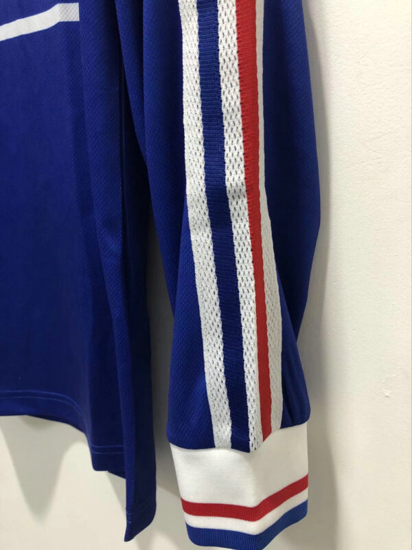 France 1998 World Cup Home Long Sleeves Retro Jersey - Image 8