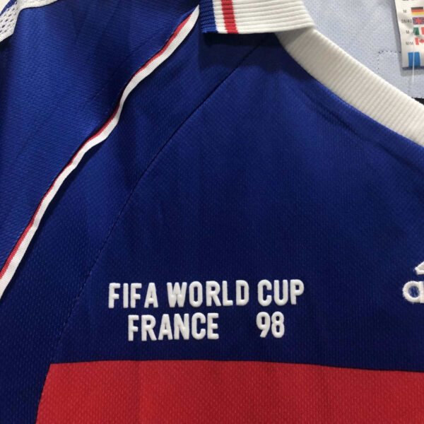 France 1998 World Cup Home Retro Jersey - Image 2