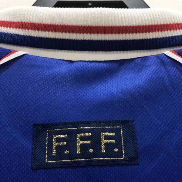 France 1998 World Cup Home Retro Jersey - Image 6