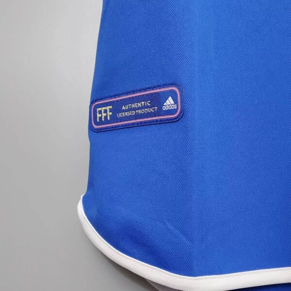 France 2000 Home Retro Jersey - Image 3