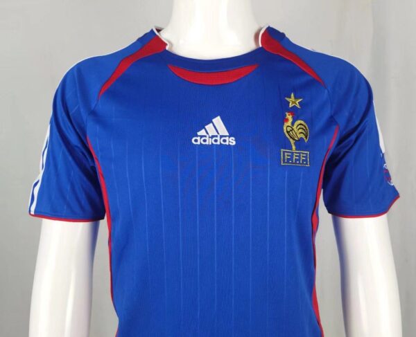 France 2006 Home Retro Jersey - Image 2