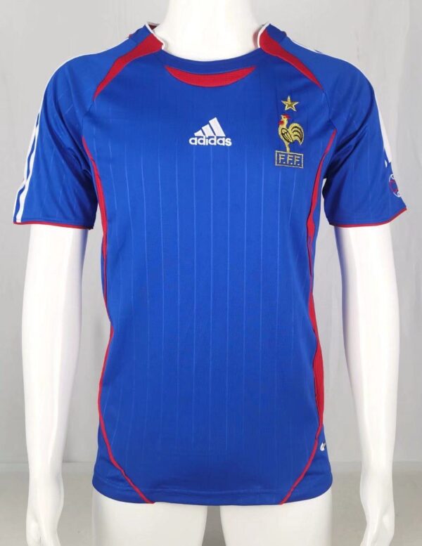 France 2006 Home Retro Jersey - Image 3