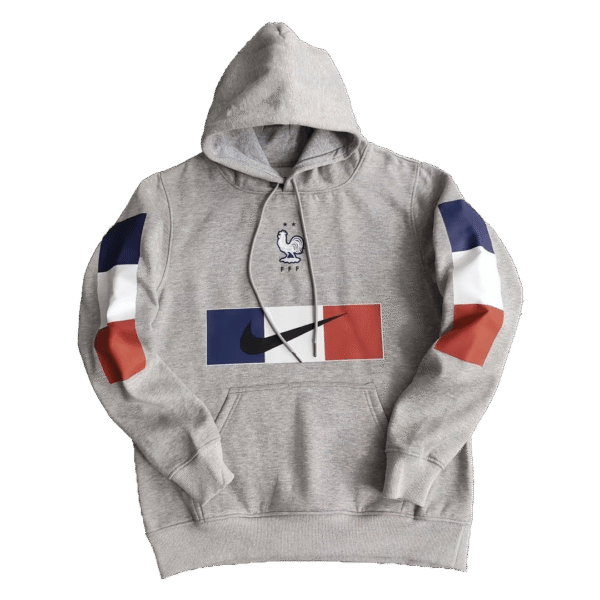 France 2022 Sweater Hoodie Gray