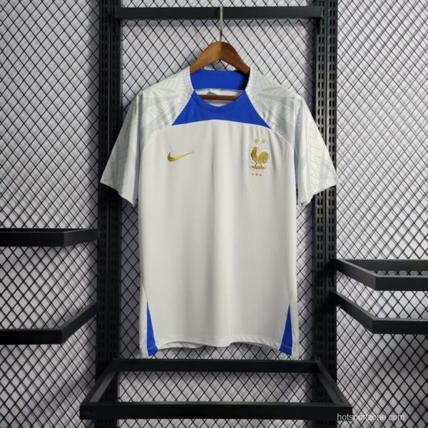 France 2022 White Training Jersey