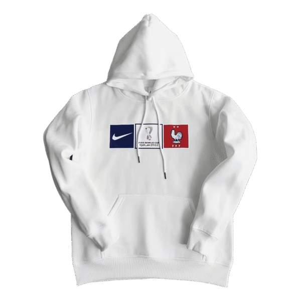 France 2022 World Cup Sweater Hoodie White