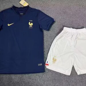 France 2022/23 Home World Cup Adult Jersey And Shorts Kit