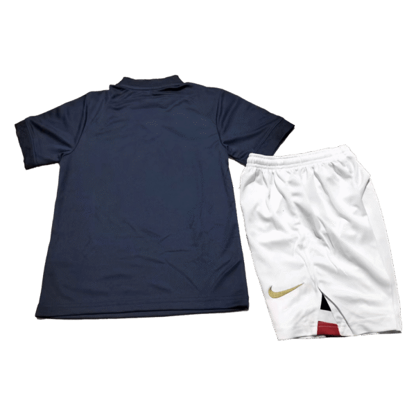 France 2022/23 Home Kids Jersey And Shorts Kit - Image 2