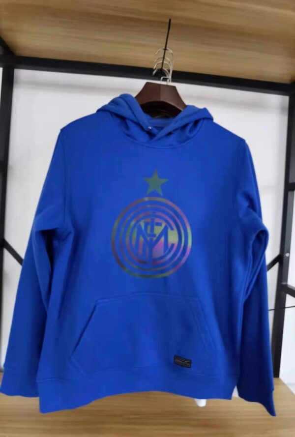 Inter Milan 2022 Sweater Hoodie Blue - Image 2