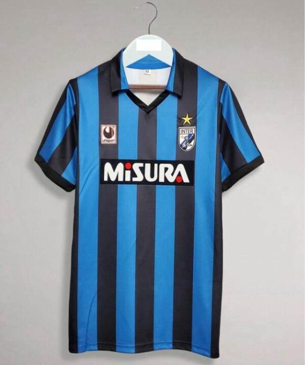 Inter Milan 1988/89 Home Retro Jersey - Image 2