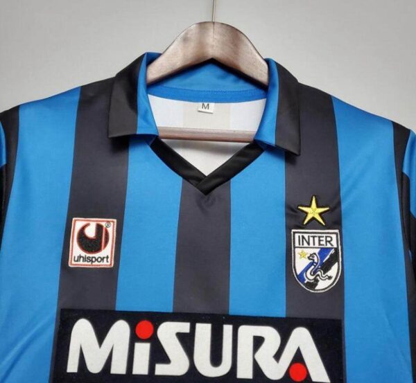 Inter Milan 1988/89 Home Retro Jersey - Image 3