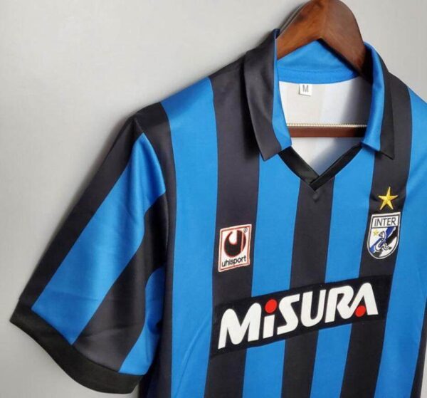 Inter Milan 1988/89 Home Retro Jersey - Image 4