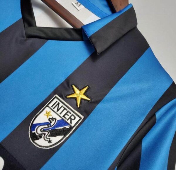 Inter Milan 1988/89 Home Retro Jersey - Image 5