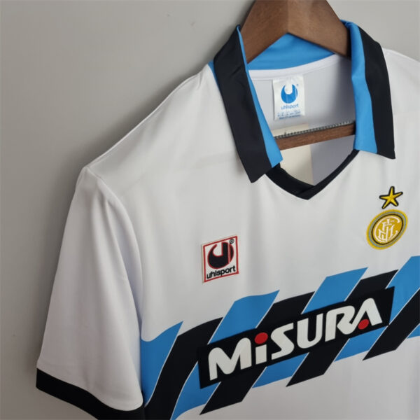 Inter Milan 1990/91 Away Retro Jersey - Image 3