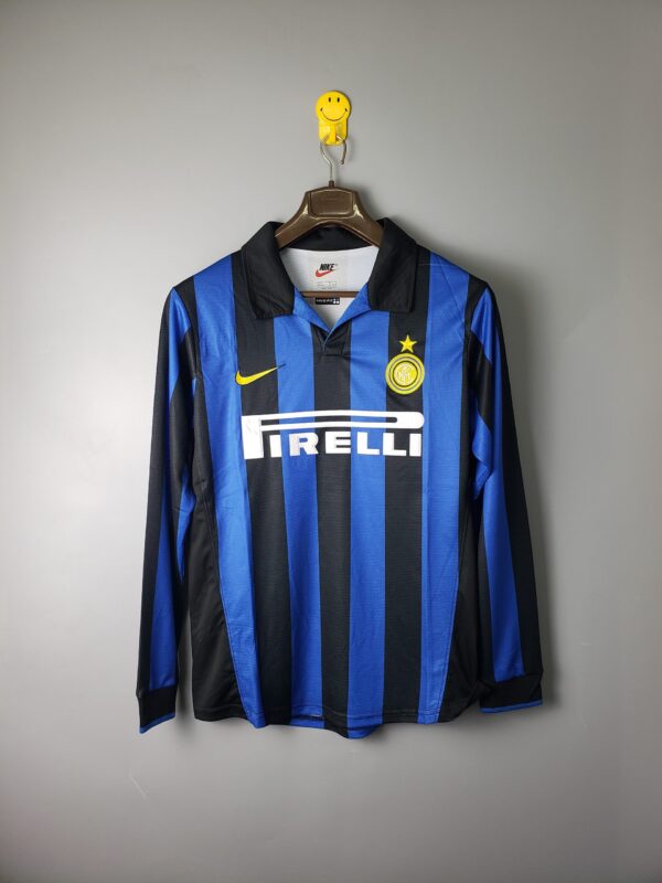 Inter Milan 1998/99 Home Long Sleeves Retro Jersey