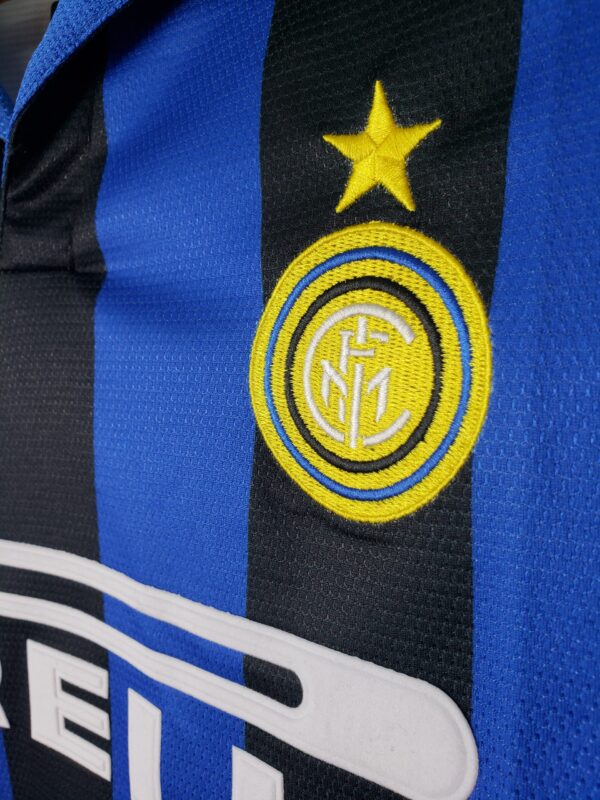 Inter Milan 1998/99 Home Long Sleeves Retro Jersey - Image 3