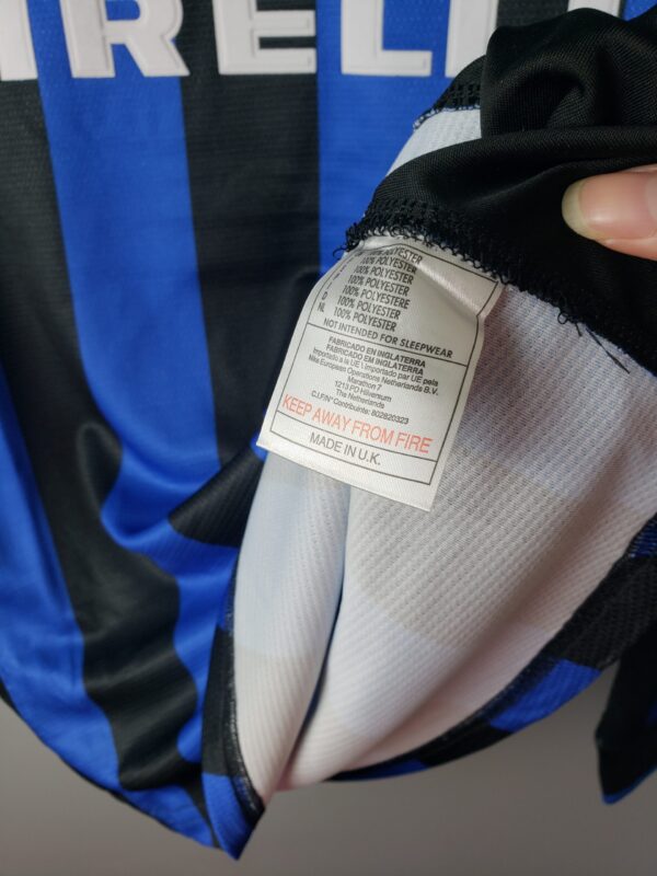 Inter Milan 1998/99 Home Long Sleeves Retro Jersey - Image 5