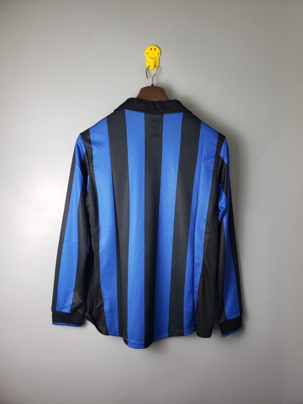 Inter Milan 1998/99 Home Long Sleeves Retro Jersey - Image 8