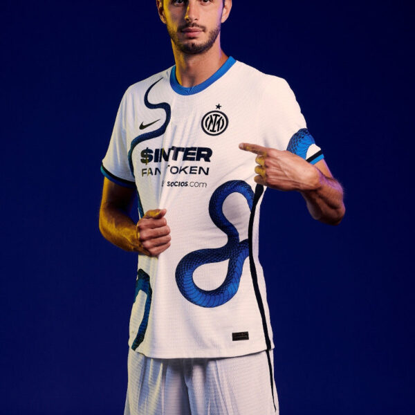 Inter Milan 2021/22 Away Player Version Jersey - Image 3