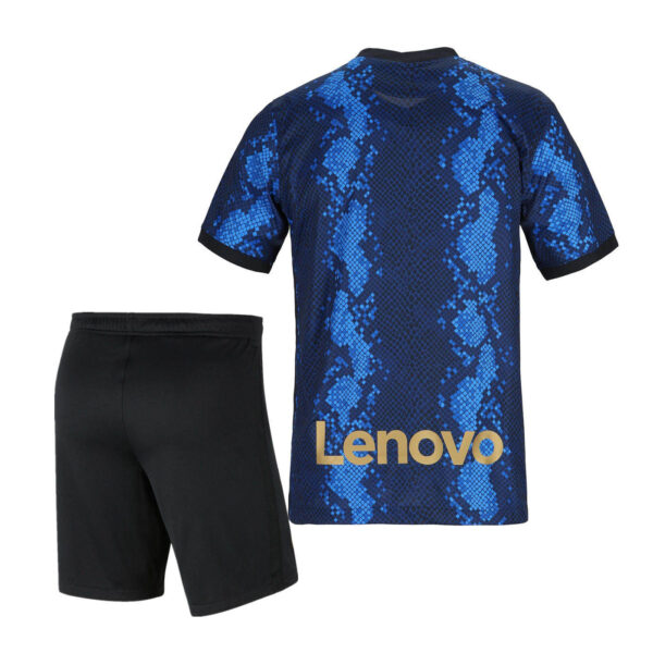 Inter Milan 2021/22 Home Adult Jersey And Shorts Kit - Image 2