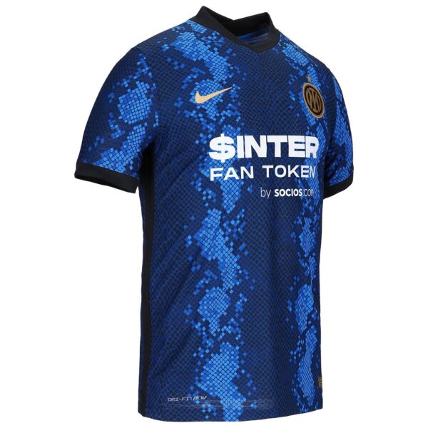 Inter Milan 2021/22 Home Player Version Jersey - Image 2