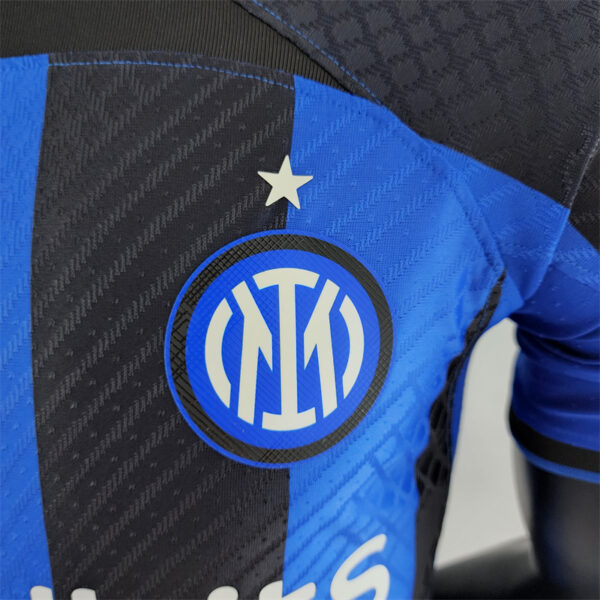 Inter Milan 2022/23 Home Player Version Jersey - Image 3