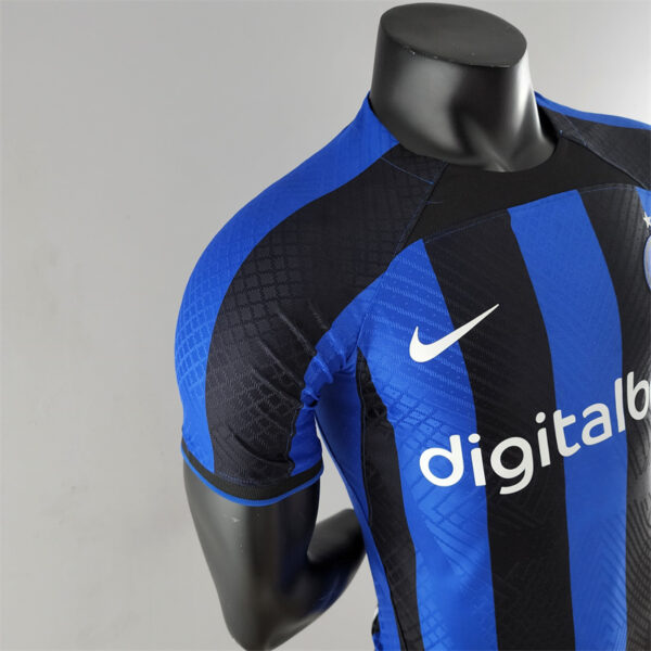 Inter Milan 2022/23 Home Player Version Jersey - Image 4