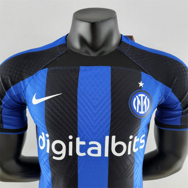 Inter Milan 2022/23 Home Player Version Jersey - Image 5