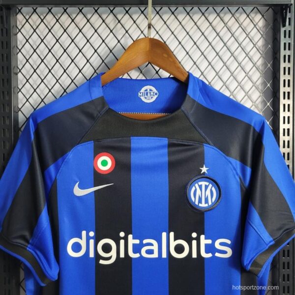 Inter Milan 2022/23 Home Boutique Jersey - Image 3