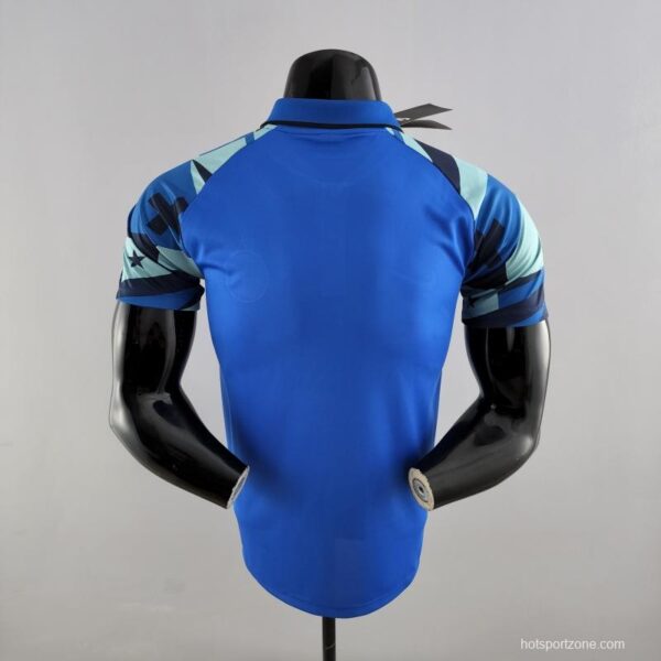 Inter Milan 2022/23 Polo Blue Boutique Jersey - Image 9