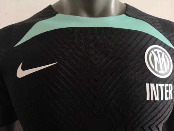 Inter Milan 2022/23 Training  - Black Player Version Jersey - Image 4