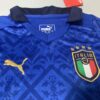 Italy 2021 Home Kids Jersey And Shorts Kit - Image 2