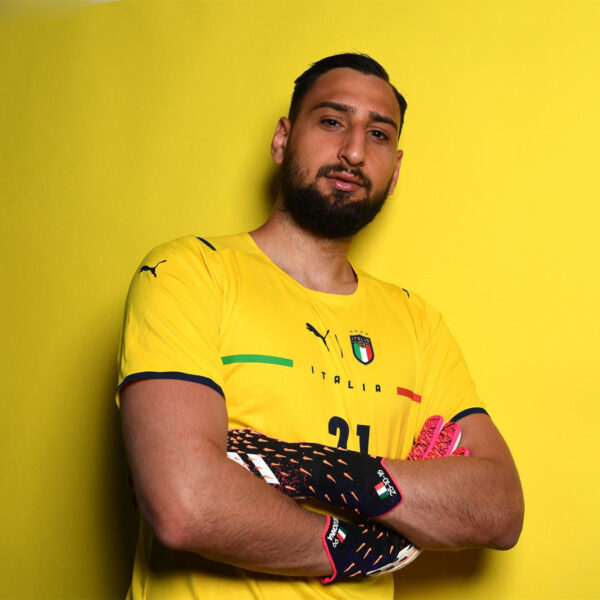 Italy 2021/22 Goalkeeper  - Yellow Player Version Jersey - Image 3