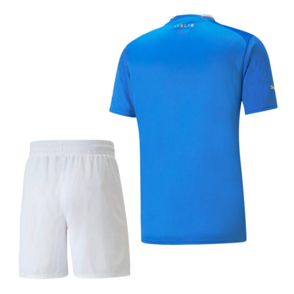 Italy 2022 Home Adult Jersey And Shorts Kit - Image 2