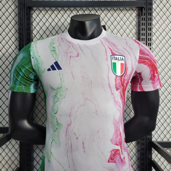 Italy 2023/24 Pre-Match Training Player Version Jersey - Image 3
