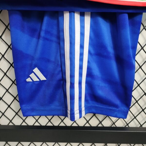 Italy 2023/24 Home Kids Jersey And Shorts Kit - Image 8